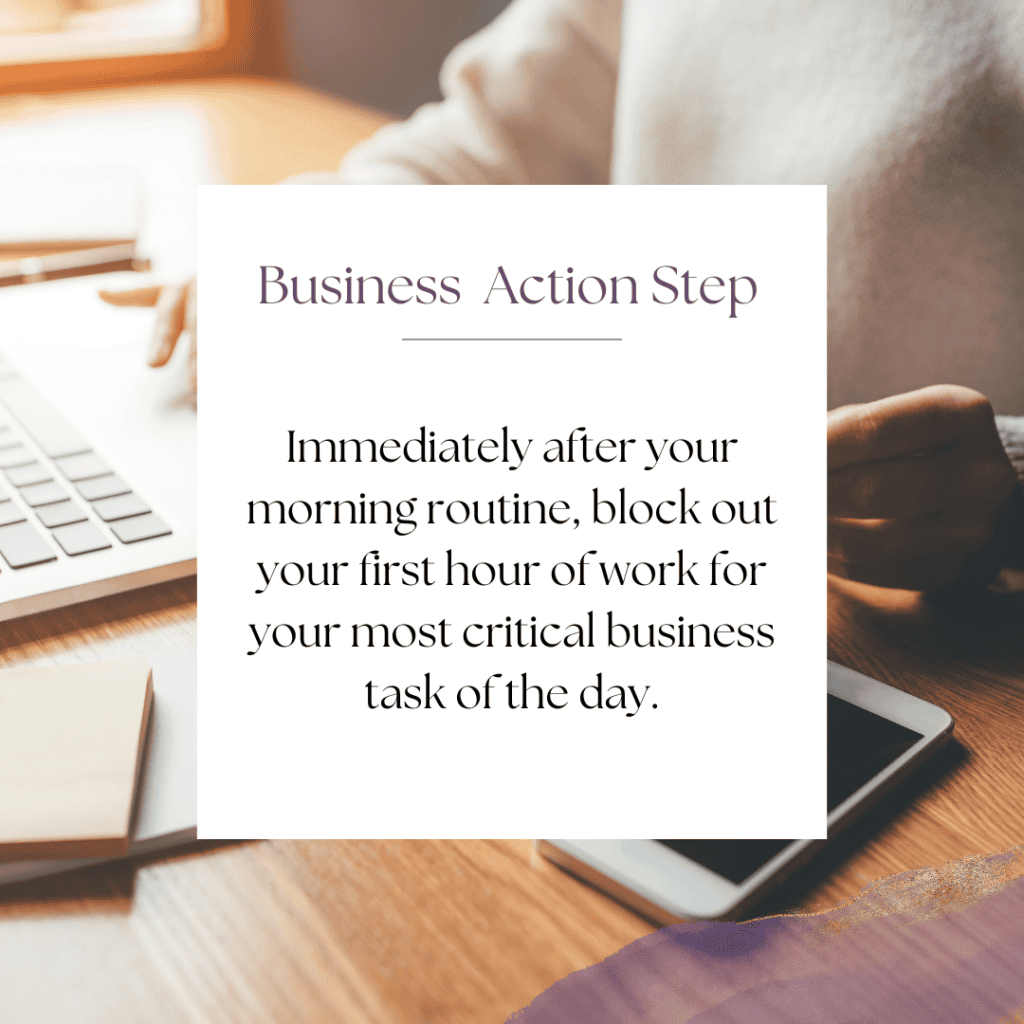 morning routine for success