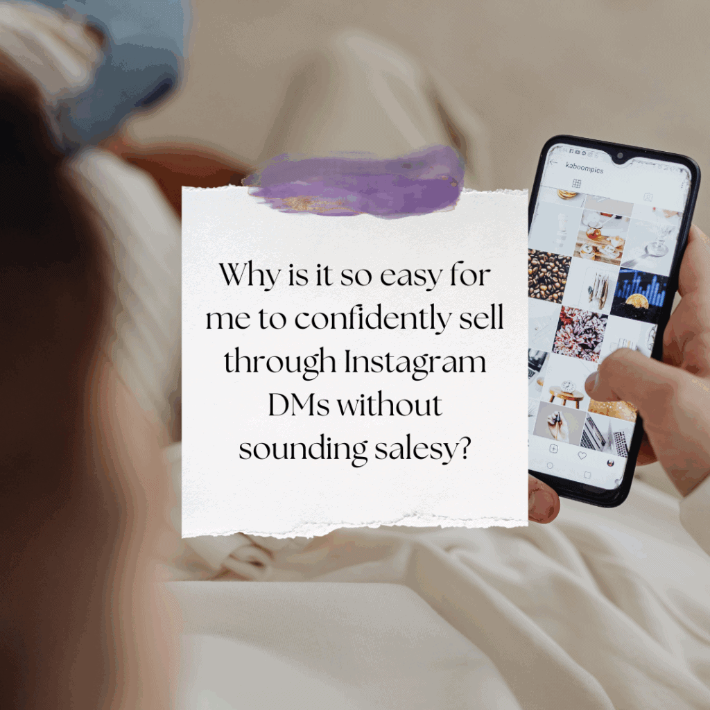 Instagram DM strategy for sales