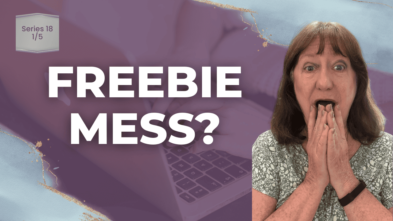 Freebies Are a Mess (Fix This First) - Organize Your Freebies