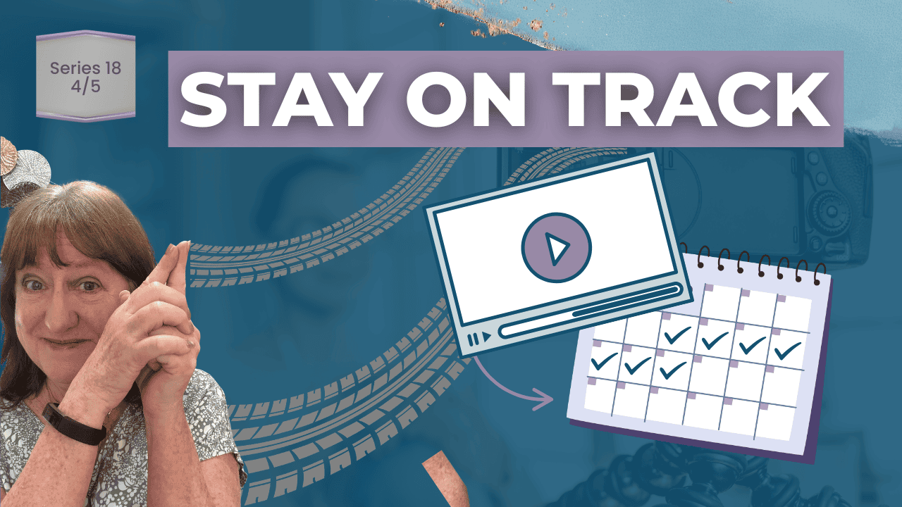 YouTube Thumbnail ("Stay On Track")